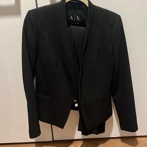 Armani suit jacket and blazer black